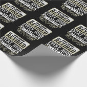 Happy Retirement Mannen Vrouwen Gepensioneerd Mede Cadeaupapier (Hoek)