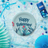 Happy Retirement Papieren Bordje (Feest)