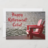 Happy Retirement Party Celebration Kaart (Voorkant)