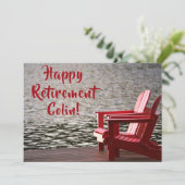 Happy Retirement Party Celebration Kaart (Staand voorkant)