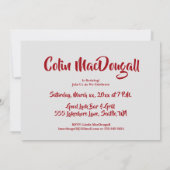 Happy Retirement Party Celebration Kaart (Achterkant)