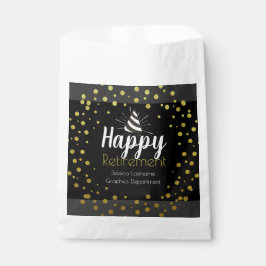 Happy Retirement Party Confetti Bedankzakje