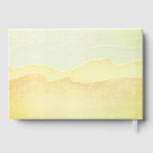 Happy Retirement Pastel Waterverf Gastenboek (Achterkant)