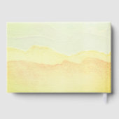 Happy Retirement Pastel Waterverf Gastenboek (Achterkant)