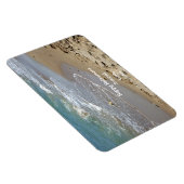 Happy Retirement Personalised Beach Water Magneet (Rechterzijde)
