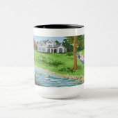 Happy Retirement Personalize (Lady in Hammock) Mok (Midden)