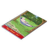 Happy Retirement Personalize (Lady in Hammock) Notitieboek (Linkerzijde)