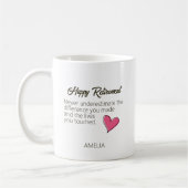 Happy Retirement Personalized Name Gift Koffiemok (Links)