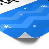 Happy Retirement, Primary Color Squares Party Poster (Hoek)