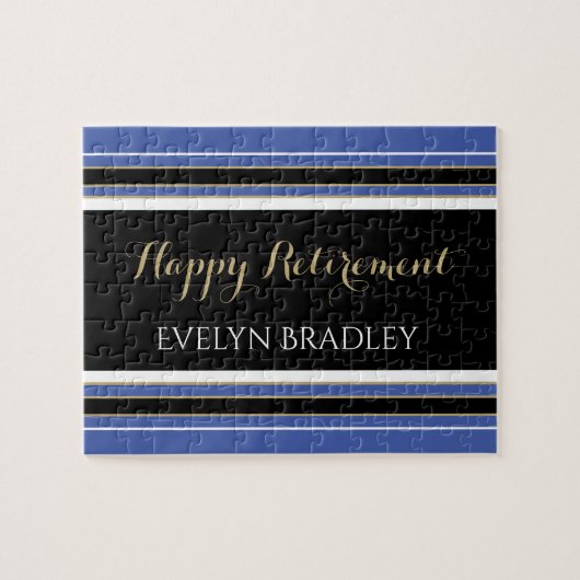 Happy Retirement puzzel Legpuzzel (Horizontaal)