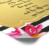 Happy Retirement Quote Farewell Gift Poster (Hoek)