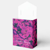 Happy Retirement roze Florals Garden Hand schilder Bedankdoosjes (Geopend)