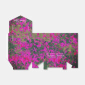 Happy Retirement roze Florals Garden Hand schilder Bedankdoosjes (Uitgevouwen)