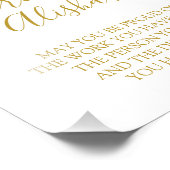 Happy Retirement Sign, Retirement Gift Sign Foto Afdruk (Hoek)