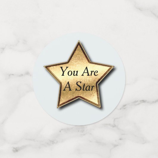 Happy Retirement Stars Confetti (Kleine voorkant)