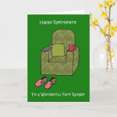 Happy Retirement to Wonderful Park Ranger Kaart (Gele Bloem)