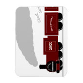 Happy Retirement-trein Magneet (Verticaal)