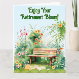 Happy Retirement voor een tuinliefhebber Kaart