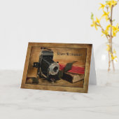 Happy Retirement voor fotograaf Kaart (Gele Bloem)