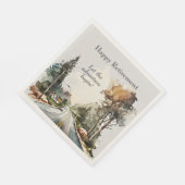 Happy Retirement Waterverf Road Servet (Hoek)