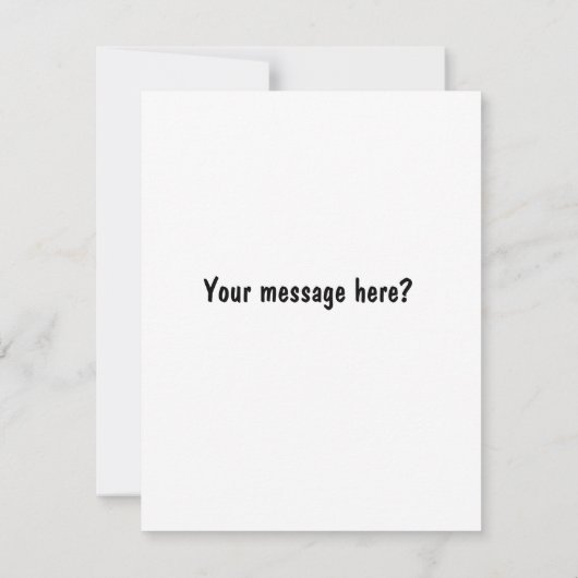 Happy Retirement Waterverf Simple Blue Green (Achterkant)