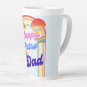 Happy Retro Dad Latte Mok (Rechterhoek)