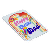 Happy Retro Dad Magneet (Rechterzijde)