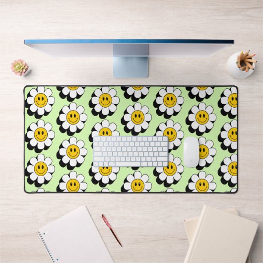 Happy Retro Flower Bureaumat (Kantoor 1)