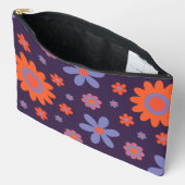 Happy Retro Flowers Schattige 70s Hippie Daisy Pat Etui (Open)