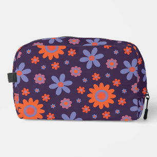 Happy Retro Flowers Schattige 70s Hippie Daisy Pat Toilettasje