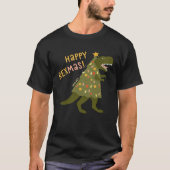 Happy Rexmas Tree Rex   Rex Dinosaur Christmas Tre T-shirt (Voorkant)