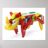 Happy Rhino-Poster Poster (Voorkant)