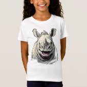 Happy Rhino T-shirt (Voorkant)