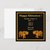 Happy Rhinoween! (Voorkant / Achterkant)