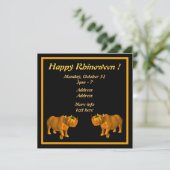 Happy Rhinoween! (Staand voorkant)