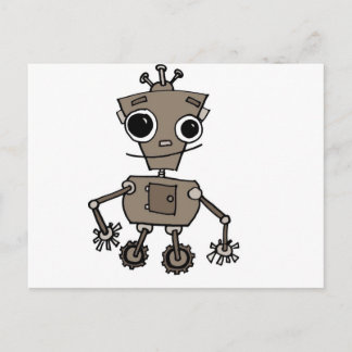 Happy Robot Briefkaart