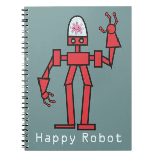 Happy Robot Notitieboek