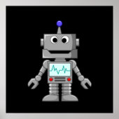 Happy Robot Poster (Voorkant)