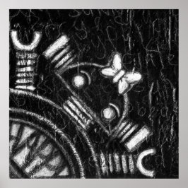 Happy Robot-Poster Poster