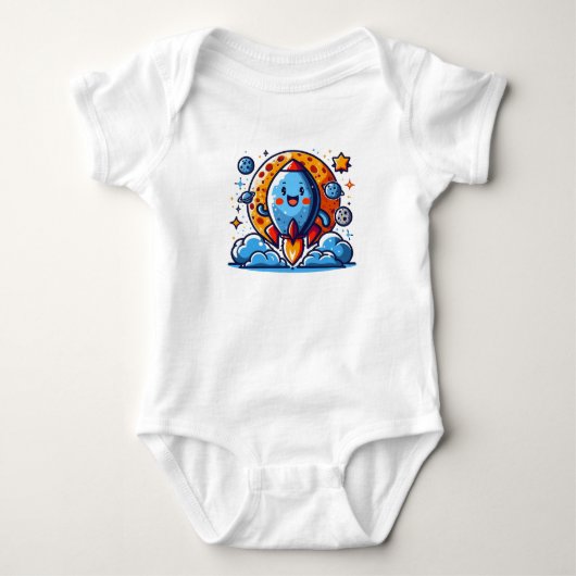 Happy Rocket Adventure Romper (Voorkant)
