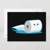 Happy Roll Briefkaart (Voorkant / Achterkant)