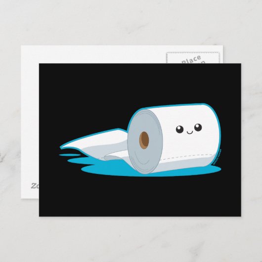 Happy Roll Briefkaart (Voorkant / Achterkant)