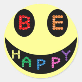 Happy Ronde Sticker