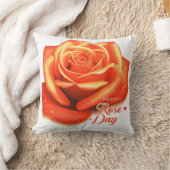 Happy Roos Day 2025 🌹 | Een bloeiend begin van li Kussen (Deken)