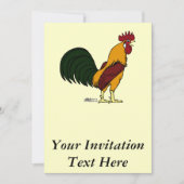 Happy Rooster Kaart (Voorkant)