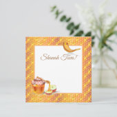 Happy Rosh Hashanah Jewish New Year Greeting Kaart (Staand voorkant)