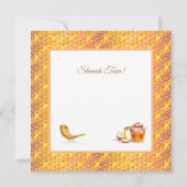 Happy Rosh Hashanah Jewish New Year Greeting Kaart (Achterkant)