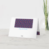 Happy Rosh Hashanah Jewish New Year Greeting Kaart (Achterkant)