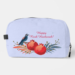 Happy Rosh Hashanah Joods Nieuwjaar Bloemenpatroon Toilettasje