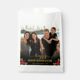 Happy Rosh Hashanah Luxury Gold Script Foto Bedankzakje